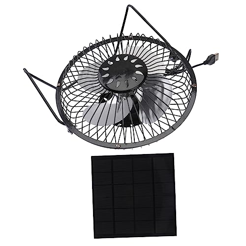 VICASKY Solar Mini -fan Lüfter Klein Kühlung Tragbare Ventilatoren Angetrieben Einstellbar Hoch Schwarz VICASKY Solar Mini -fan Lüfter Klein Kühlung Tragbare Ventilatoren Angetrieben Einstellbar Hoch Schwarz von VICASKY