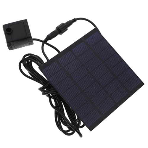 VICASKY Solarbetriebene Tauchpumpe H mit Saugnäpfen Energieeffiziente Solarpanel Wasserpumpe für Aquarium Gartenbrunnen und Teich Robust Langlebiges Kunststoffgehäuse VICASKY Solarbetriebene Tauchpumpe H mit Saugnäpfen Energieeffiziente Solarpanel Wasserpumpe für Aquarium Gartenbrunnen und Teich Robust Langlebiges Kunststoffgehäuse von VICASKY