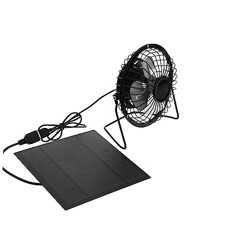 VICASKY Solarlüfter Solarbetrieben Kühlventilator Tragbar Outdoor-fan Solar- Wiederaufladbar Im Freien Außen Cool Kühlung Usb-lüfter Usb-bürolüfter Mini-desktop-lüfter Schwarz VICASKY Solarlüfter Solarbetrieben Kühlventilator Tragbar Outdoor-fan Solar- Wiederaufladbar Im Freien Außen Cool Kühlung Usb-lüfter Usb-bürolüfter Mini-desktop-lüfter Schwarz von VICASKY