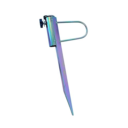VICASKY Sonnenschirmständer mit Erdspieß Robuster für Strand und Gartenschirme Verstellbarer Halter für Verschiedene Stangendurchmesser zu Installieren von VICASKY