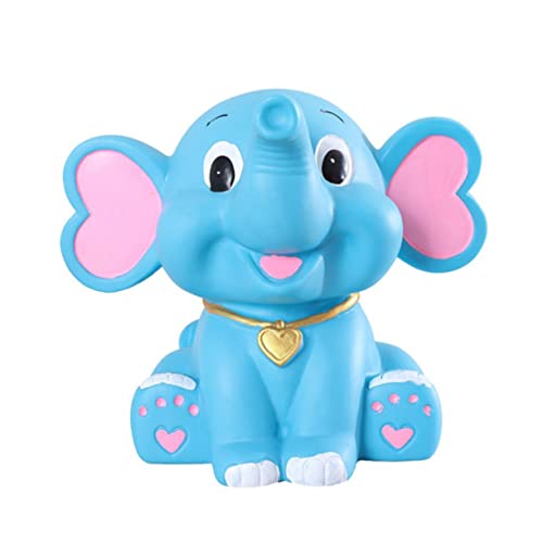 VICASKY Spardose Elefant Sparschwein Cartoon Vinyl Puppe Geldaufbewahrung Topf Kinder Mädchen Dekoration Geldgeschenk Geburtstagsgeschenk von VICASKY