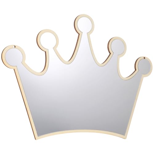 VICASKY Prinzessinnenkrone Wanddekoration 2-teiliger Badezimmerspiegel Spiegel Wandaufkleber Königliche Krone Geformte Abnehmbare Wandspiegel Prinzessin Baby Zimmer Gesicht Ornament Erwachsene Kinder VICASKY Prinzessinnenkrone Wanddekoration 2-teiliger Badezimmerspiegel Spiegel Wandaufkleber Königliche Krone Geformte Abnehmbare Wandspiegel Prinzessin Baby Zimmer Gesicht Ornament Erwachsene Kinder von VICASKY
