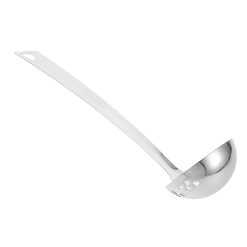 VICASKY Suppenkelle mit Schlitz Multifunktionaler Schöpflöffel für Hotpot und Wok Hitzebeständig Spülmaschinengeeignet Teiliges Küchenwerkzeug zum Servieren und Kochen VICASKY Suppenkelle mit Schlitz Multifunktionaler Schöpflöffel für Hotpot und Wok Hitzebeständig Spülmaschinengeeignet Teiliges Küchenwerkzeug zum Servieren und Kochen von VICASKY