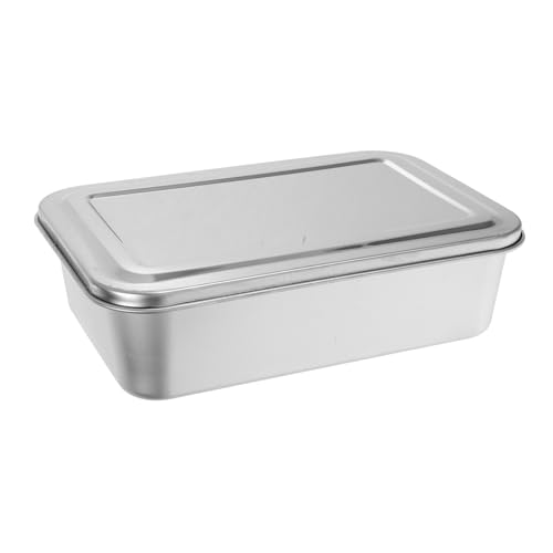 VICASKY Tiramisu Backform mit Deckel Rechteckige Backform für Desserts und Lasagne Leicht zu Reinigen für Aufbewahrung und Präsentation von VICASKY