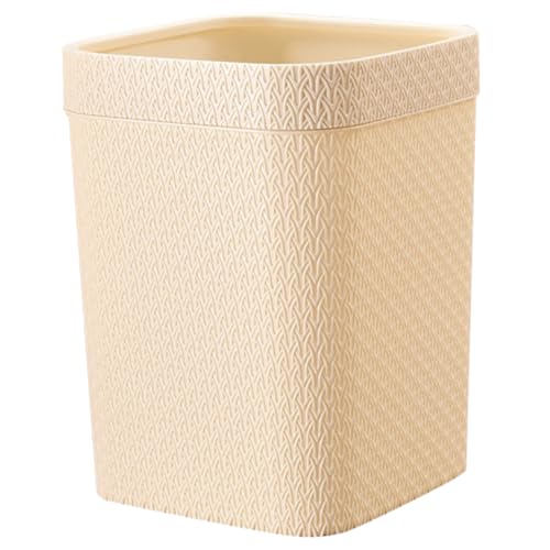 VICASKY Tischmülleimer aus Simuliertem Rattan Großer Abfallbehälter für Badezimmer Küche und Büro mit Abnehmbarem Innenbehälter und Ergonomischem Design VICASKY Tischmülleimer aus Simuliertem Rattan Großer Abfallbehälter für Badezimmer Küche und Büro mit Abnehmbarem Innenbehälter und Ergonomischem Design von VICASKY