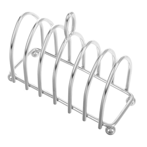 VICASKY Toastbrotständer aus Scheiben für Buffets Einfache Stylische Lebensmittelpräsentation Vielseitig für Zuhause und Gastronomie von VICASKY