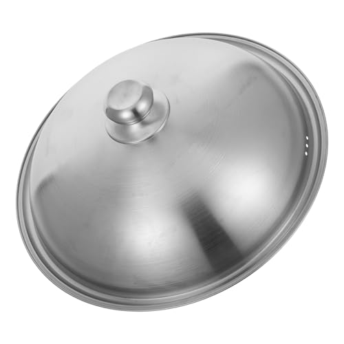 VICASKY Topfdeckel Aus Edelstahl Gusseisen Schwanenhals Para Cloche Schmelzkuppel Cloche Für Lebensmittelhalter Topfdeckel Hoher Spritzschutz Deckelhalter Für Köche Bratpfannen VICASKY Topfdeckel Aus Edelstahl Gusseisen Schwanenhals Para Cloche Schmelzkuppel Cloche Für Lebensmittelhalter Topfdeckel Hoher Spritzschutz Deckelhalter Für Köche Bratpfannen von VICASKY