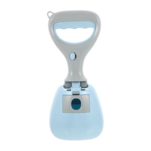 VICASKY Tragbarer Hundekotgreifer mit Langem Ergonomischem Griff Praktisches Outdoor kotsammelgerät Langlebiger Pooper Scooper zum Hygienischen Aufsammeln von Hundekot für Spaziergänge von VICASKY