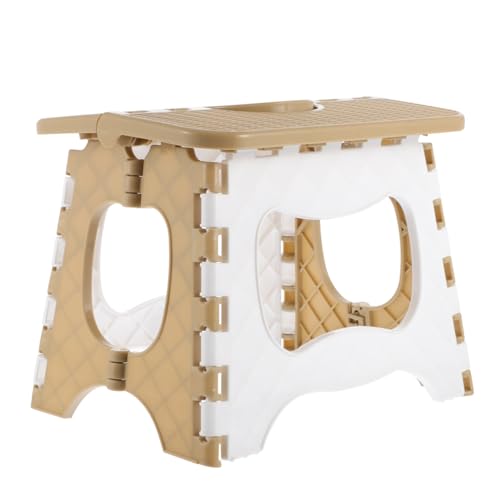 VICASKY Tragbarer Klapphocker Aus Kunststoff Faltbarer Kleiner Stuhl Für Outdoor Garten Camping Und Angeln Ergonomisch Kompakt Robust Für Kinder Und Erwachsene von VICASKY