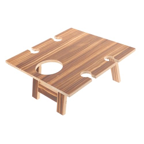VICASKY Tragbarer Weintisch Klappbarer Picknicktisch für Outdoor als Weinhalter für Strand Camping und Garten Design für Unvergessliche VICASKY Tragbarer Weintisch Klappbarer Picknicktisch für Outdoor als Weinhalter für Strand Camping und Garten Design für Unvergessliche von VICASKY