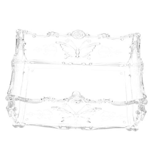 VICASKY Transparente Hamsterbadewanne aus Robustem Acryl Vielseitiges Kleines Haustier-badebecken und Praktisches Hamsterklo Stabil und Langlebig für Zwerghamster und Meerschweinchen von VICASKY