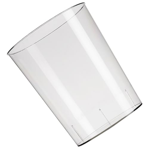 VICASKY Transparenter Abfalleimer Moderner Haushalt Mülleimer für Schreibtisch Platzsparend und Vielseitig Einsetzbar für Bad Büro Kinderzimmer und VICASKY Transparenter Abfalleimer Moderner Haushalt Mülleimer für Schreibtisch Platzsparend und Vielseitig Einsetzbar für Bad Büro Kinderzimmer und von VICASKY