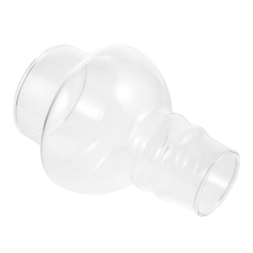 VICASKY Transparenter Lampenschirm Kerosinlampe Schutz Zylinderglas Ersatzlampenschirm Robust Leicht zu Reinigen für Dekorative Laterne von VICASKY