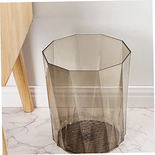 VICASKY Transparenter Pet Abfalleimer Klein Multifunktional Tisch mülleimer Stilvoll für Büro Schlafzimmer Badezimmer Küchenabfallbehälter VICASKY Transparenter Pet Abfalleimer Klein Multifunktional Tisch mülleimer Stilvoll für Büro Schlafzimmer Badezimmer Küchenabfallbehälter von VICASKY