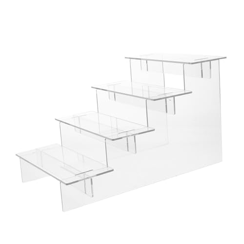 VICASKY Transparenter Stöckiger Organizer Display Riser Stand mit Tiefe Verstärkte Materialqualität Vielseitig für Figuren Modelle und Kosmetik Aufbewahrung zu Hause Laden VICASKY Transparenter Stöckiger Organizer Display Riser Stand mit Tiefe Verstärkte Materialqualität Vielseitig für Figuren Modelle und Kosmetik Aufbewahrung zu Hause Laden von VICASKY