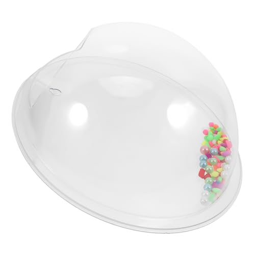 VICASKY Transparenter Wandmontierter Fischglas Aquarium Durchmesser Platzsparendes Dekor Robustes Material Klare Sicht für Goldfische und Zimmerpflanzen von VICASKY