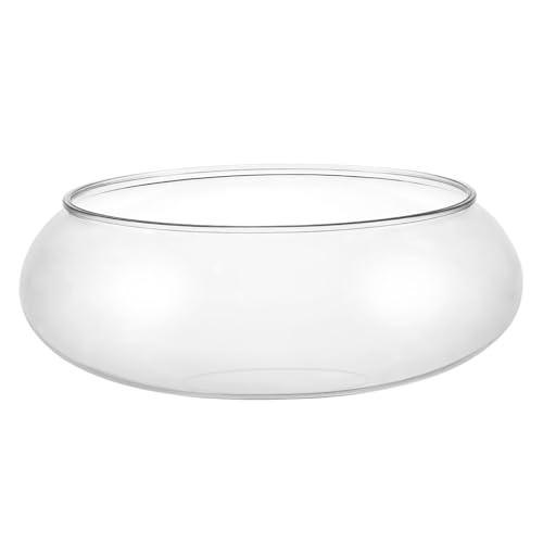 VICASKY Transparentes Desktop Aquarium Robuster Fischbehälter Kunststoff für Goldfische Wasserpflanzen für Büro Wohnzimmer und Kreative Dekoration VICASKY Transparentes Desktop Aquarium Robuster Fischbehälter Kunststoff für Goldfische Wasserpflanzen für Büro Wohnzimmer und Kreative Dekoration von VICASKY