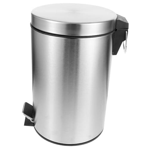 VICASKY Tretmülleimer aus mit Deckel Eleganter Abfalleimer für Küche Büro und Bad Hygienisch Leicht zu Reinigen für Wohnräume und Hotels VICASKY Tretmülleimer aus mit Deckel Eleganter Abfalleimer für Küche Büro und Bad Hygienisch Leicht zu Reinigen für Wohnräume und Hotels von VICASKY