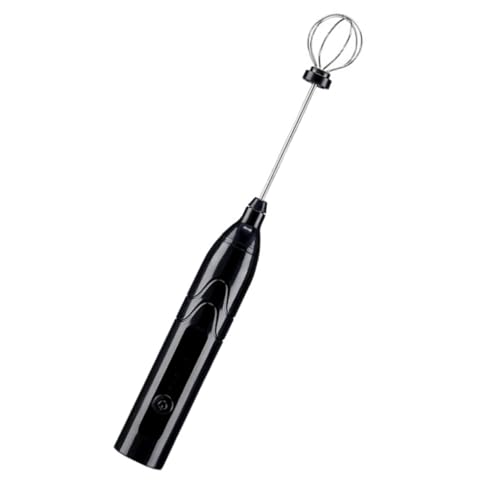 VICASKY USB Betriebener Elektrischer Handmixer Tragbarer Milchaufschäumer mit Abnehmbarem Rührkopf für Eier und Sahne für Küche Schwarz von VICASKY