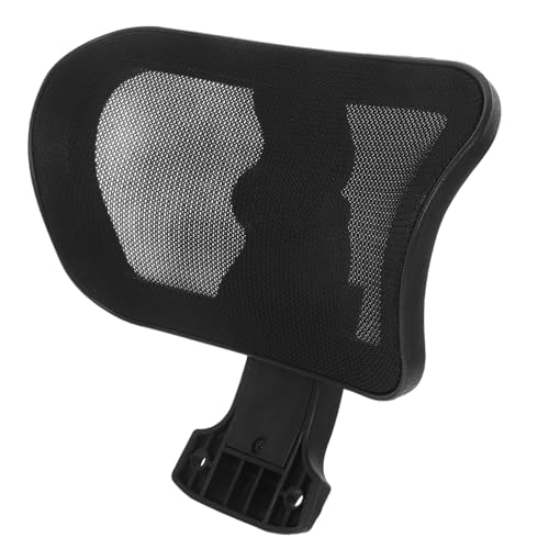VICASKY Verstellbares Bürostuhl Kopfstützenkissen Ergonomisches Nackenkissen Komfortable Kopfstütze für Computer Arbeitsstühle Flexibles Material Abnehmbar und Leicht zu Reinigen Schwarz von VICASKY