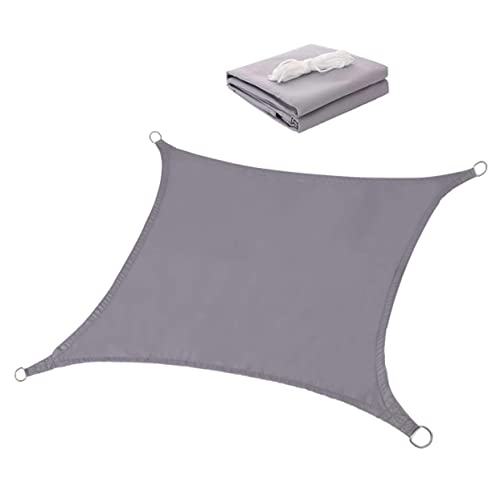 VICASKY Viereckiges Sonnenschutzsegel Polyester Wasserdichter für Garten und Pool mit Ringen zur Einfachen Befestigung VICASKY Viereckiges Sonnenschutzsegel Polyester Wasserdichter für Garten und Pool mit Ringen zur Einfachen Befestigung von VICASKY
