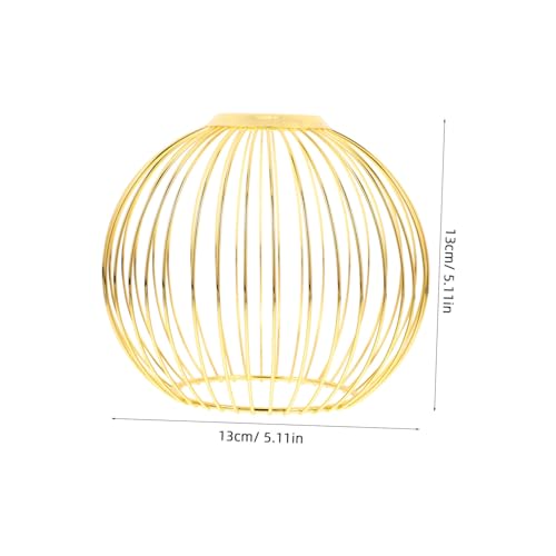 VICASKY Vintage Draht Lampenschirm Käfig Lampenschutz Retro Lampenabdeckung für Pendelleuchte Bar Wohnzimmer Restaurant Beleuchtung von VICASKY