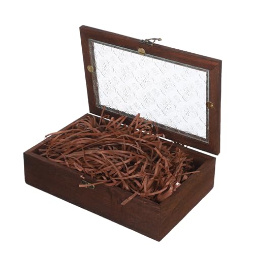 VICASKY Vintage Holz Aufbewahrungsschrank mit Begonien Glastür Multifunktionaler Kosmetik und Teespeicher Organizer Geräumiges Schmuckdisplay mit Natürlichem Holz und Dekorativem Raffia VICASKY Vintage Holz Aufbewahrungsschrank mit Begonien Glastür Multifunktionaler Kosmetik und Teespeicher Organizer Geräumiges Schmuckdisplay mit Natürlichem Holz und Dekorativem Raffia von VICASKY