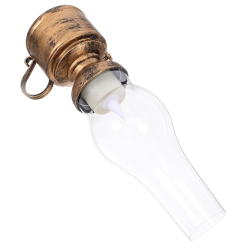 VICASKY Vintage LED Petroleumlampe für Innenräume Elektronische Kerzenform ohne Batterie Dekorative Tischlampe für Wohnzimmer und Weihnachtsdeko Warmweißes Flammenlicht Stilvolle Party VICASKY Vintage LED Petroleumlampe für Innenräume Elektronische Kerzenform ohne Batterie Dekorative Tischlampe für Wohnzimmer und Weihnachtsdeko Warmweißes Flammenlicht Stilvolle Party von VICASKY