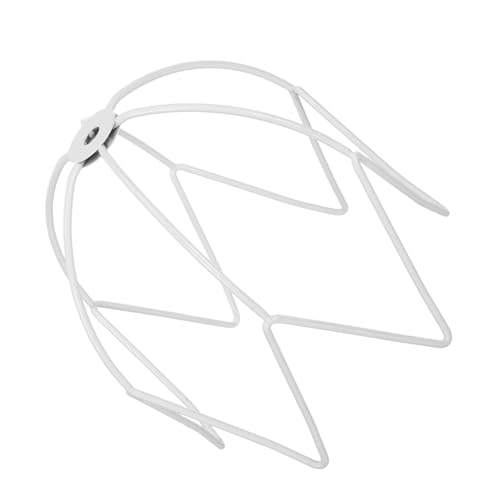 VICASKY Vintage Lampenhalterung aus Metall Französischer Stil Handgefertigter Lampenschirm mit Unregelmäßigem Design Diy für Hängende Kronleuchter und Pendelleuchten Durchmesser Teilig von VICASKY