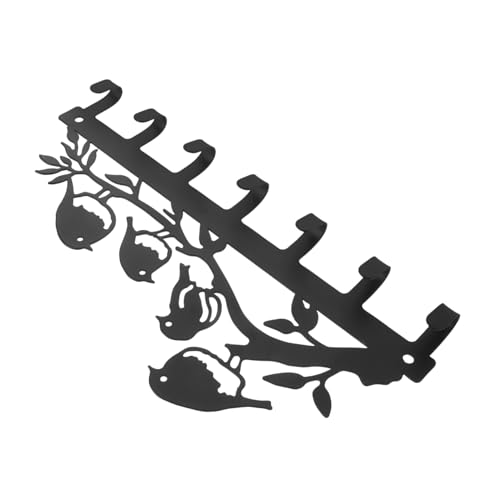 VICASKY Vogel Schlüsselhalter Wandhaken Dekorativ Schlüsselbrett Organizer für Schlüssel Schals und Accessoires Wandmontage Robust Langlebig mit Verspieltem Vogeldesign von VICASKY