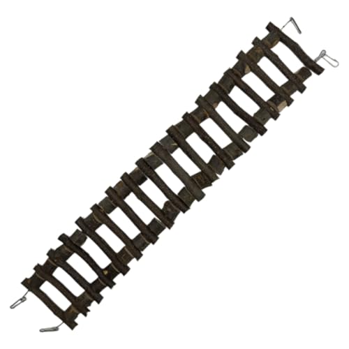 VICASKY Vogelleiter aus Massivem Apfelholz Kletterspielzeug für Papageien Hamster Chinchillas und Kleine Kleintiere Robustes Kauspielzeug Einfache Befestigung für Käfige und Gehege VICASKY Vogelleiter aus Massivem Apfelholz Kletterspielzeug für Papageien Hamster Chinchillas und Kleine Kleintiere Robustes Kauspielzeug Einfache Befestigung für Käfige und Gehege von VICASKY