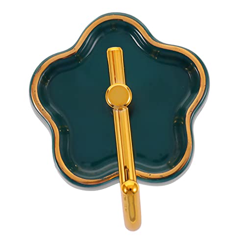 VICASKY Wandhaken Selbstklebend für Bad und Küche Kleiderhaken ohne Bohren Praktischer Aufhänger für Schlafzimmer und Eingangsbereich Blumen Design Grün für Handtücher und Kleidung VICASKY Wandhaken Selbstklebend für Bad und Küche Kleiderhaken ohne Bohren Praktischer Aufhänger für Schlafzimmer und Eingangsbereich Blumen Design Grün für Handtücher und Kleidung von VICASKY