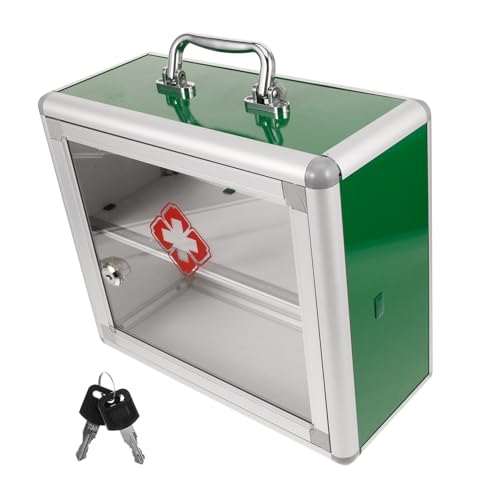 VICASKY Kasten für Medikamente Wandmontage Großer Medizinschrank Sichtbarer Medikamentenkoffer Praktischer Organizer für Haushalte VICASKY Kasten für Medikamente Wandmontage Großer Medizinschrank Sichtbarer Medikamentenkoffer Praktischer Organizer für Haushalte von VICASKY