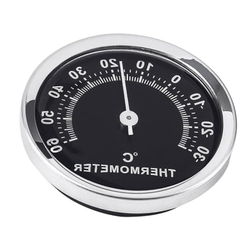 VICASKY Wandthermometer Präzises Handliches Leicht Wandmontierbar Geeignet für Innen Außenbereich Langlebig aus Abs und Legierung Einfache Installation VICASKY Wandthermometer Präzises Handliches Leicht Wandmontierbar Geeignet für Innen Außenbereich Langlebig aus Abs und Legierung Einfache Installation von VICASKY