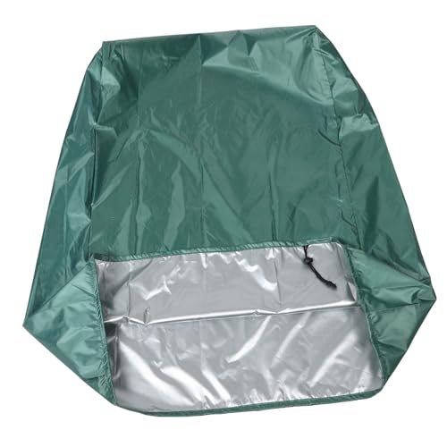 VICASKY Wasserdichte Klappstuhl schutzhülle Grün Outdoor Gartenstuhl Abdeckung UV schutz Reißfest Wetterfest für Klappmöbel Lounge Stühle von VICASKY