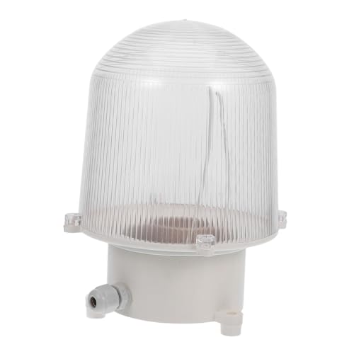 VICASKY Wasserdichter Lampenschirm für Gefrierlager Praktische Deckenlampe Robuste und Langlebige Leuchte für Außen und Badezimmer Einfache Installation Hohe Lichtabdeckung Kreisförmiges von VICASKY