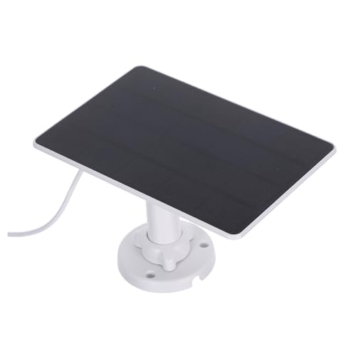 VICASKY Wasserdichtes Monokristallines Solarpanel für Türklingel Solar Türgong Charger mit Type C USB Dc Wetterfestes Outdoor Ladegerät für Überwachung und von VICASKY