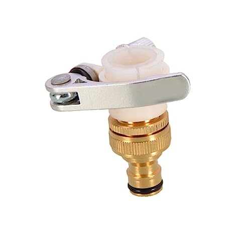 VICASKY Wasserhahnadapter Robuster Messing Schlauchadapter für Waschmaschine Gartenbewässerung und Wasserhahnanschluss zu Montieren Langlebig von VICASKY