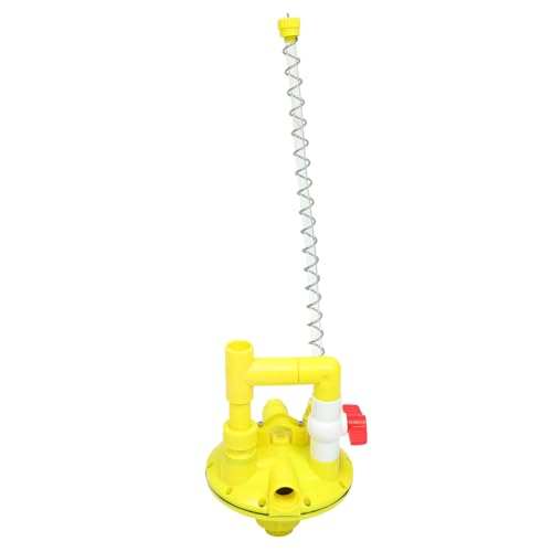 VICASKY Wassertränke Geflügel Druckminderer Ventil Automatisch Doppelschlauch Druckregler Hühner Trinksystem Robust Langlebig Leicht Tragbar VICASKY Wassertränke Geflügel Druckminderer Ventil Automatisch Doppelschlauch Druckregler Hühner Trinksystem Robust Langlebig Leicht Tragbar von VICASKY