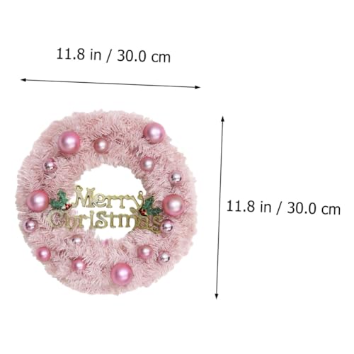 VICASKY Weihnachtskranz mit LED Lichterkette und Christbaumkugeln Weihnachtsdekoration für Tür Fenster Wandfest Adventskranz Deko für Wohnzimmer und Geschäftsräume VICASKY Weihnachtskranz mit LED Lichterkette und Christbaumkugeln Weihnachtsdekoration für Tür Fenster Wandfest Adventskranz Deko für Wohnzimmer und Geschäftsräume von VICASKY