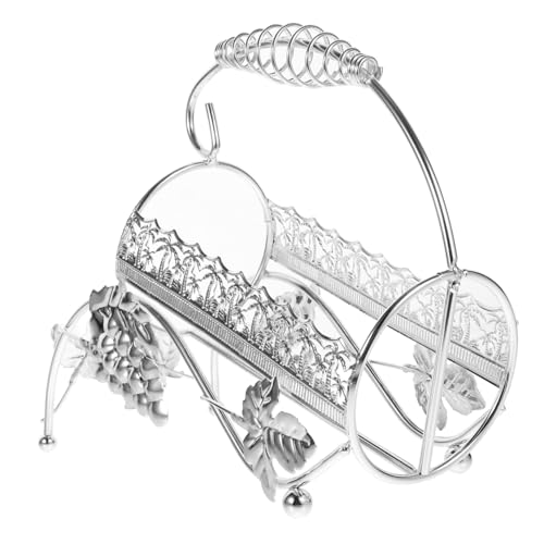 VICASKY Weinregal Gestell Flasche Einfach Weinhalterständer Weinhalter in Stabilem Design Barweinhalter Weinstand Desktop-weinständer Windhalter Desktop-weinhalter Eisen Silver VICASKY Weinregal Gestell Flasche Einfach Weinhalterständer Weinhalter in Stabilem Design Barweinhalter Weinstand Desktop-weinständer Windhalter Desktop-weinhalter Eisen Silver von VICASKY