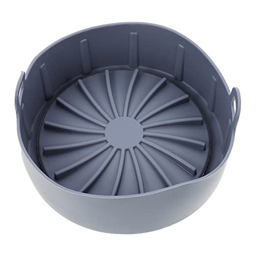 VICASKY Wiederverwendbare Silikonform für Heißluftfritteuse Antihaft Backform für Brötchen Dumplings und Snacks Einfache und Perfektes Essensergebnis von VICASKY