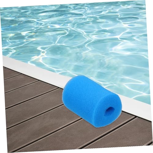 VICASKY Wiederverwendbarer Poolfilter Schwamm I Atmungsaktiver Ersatzfilter für Oberirdische Pools Flexible Schwammfilterkartusche Geeignet als Badewannenfilter und Poolreiniger von VICASKY