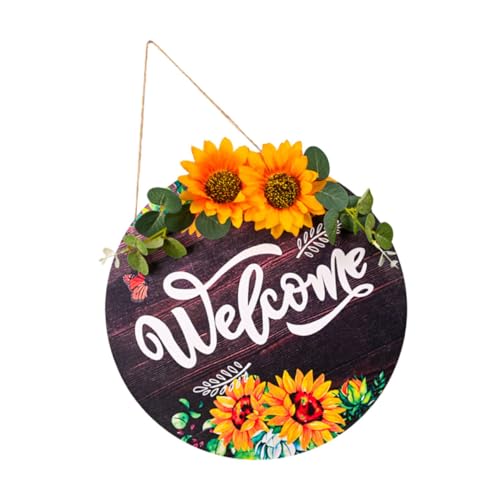 VICASKY Willkommensschild Aus Holz Für Sommer Hängendes Dekoschild Für Haustür Und Innenräume Schöne Holz-türdekoration Mit Klaren Buchstaben Zur Gestaltung Ihres Zuhauses VICASKY Willkommensschild Aus Holz Für Sommer Hängendes Dekoschild Für Haustür Und Innenräume Schöne Holz-türdekoration Mit Klaren Buchstaben Zur Gestaltung Ihres Zuhauses von VICASKY
