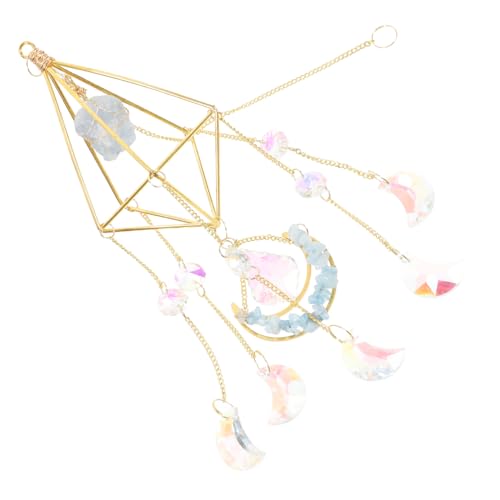 VICASKY Windspiel Mit Natürlichem Hängendes Ornament Für Fenster Und Garten Eleganter Fensterdeko Und Für Stilvolle von VICASKY