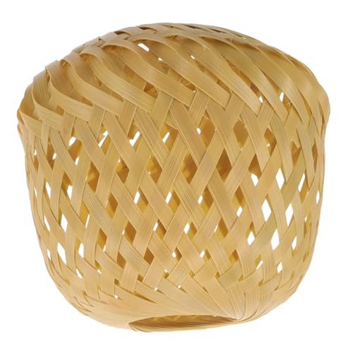 VICASKY Woven Bamboo Lampenschirm für Hängelampe Rustikaler Lampenbezug aus Handgefertigtem zur Dekoration Wohnräumen Küchen Restaurants und VICASKY Woven Bamboo Lampenschirm für Hängelampe Rustikaler Lampenbezug aus Handgefertigtem zur Dekoration Wohnräumen Küchen Restaurants und von VICASKY