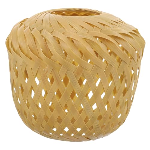 VICASKY Woven Lampenschirm für Lichterkette Rustikaler Handgefertigter Lampenschirm aus Natürlichem Schilfrohr Geeignet für Hängende Lampen Warmes Licht Langlebig und Vielseitig VICASKY Woven Lampenschirm für Lichterkette Rustikaler Handgefertigter Lampenschirm aus Natürlichem Schilfrohr Geeignet für Hängende Lampen Warmes Licht Langlebig und Vielseitig von VICASKY