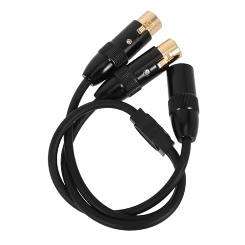 VICASKY Xlr Splitter Kabel Y Audio Adapter mit Dual Female Xlr für Mikrofon Balanced Audio Verbindung für Studio Mixer Bühne und Heimkino VICASKY Xlr Splitter Kabel Y Audio Adapter mit Dual Female Xlr für Mikrofon Balanced Audio Verbindung für Studio Mixer Bühne und Heimkino von VICASKY