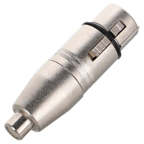 VICASKY Audio-koppler auf Buchse Adapter Aus Zinklegierung für Langlebigkeit für Mischpulte und Rekorder VICASKY Audio-koppler auf Buchse Adapter Aus Zinklegierung für Langlebigkeit für Mischpulte und Rekorder von VICASKY