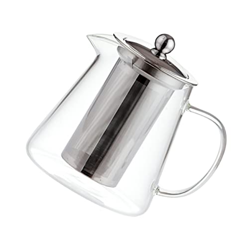 VICASKY mit Infuser Hitzebeständige Handliche für Tee und Teebeutel für Zuhause und Büro Robuste Verarbeitung und Komfortabler Rutsch Griff von VICASKY